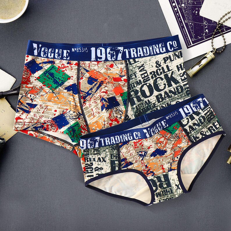 Couples Matching Underwear Matching Underwear for Boyfriend Etsy