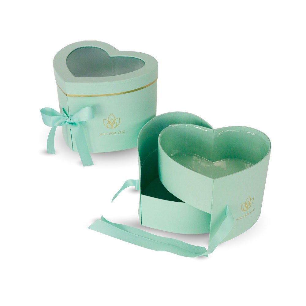 Tsseiatte Heart Shaped Box Cute Gift Boxes with Lids Gift Container for  Presents Flowers Christmas Valentine's Day Wedding