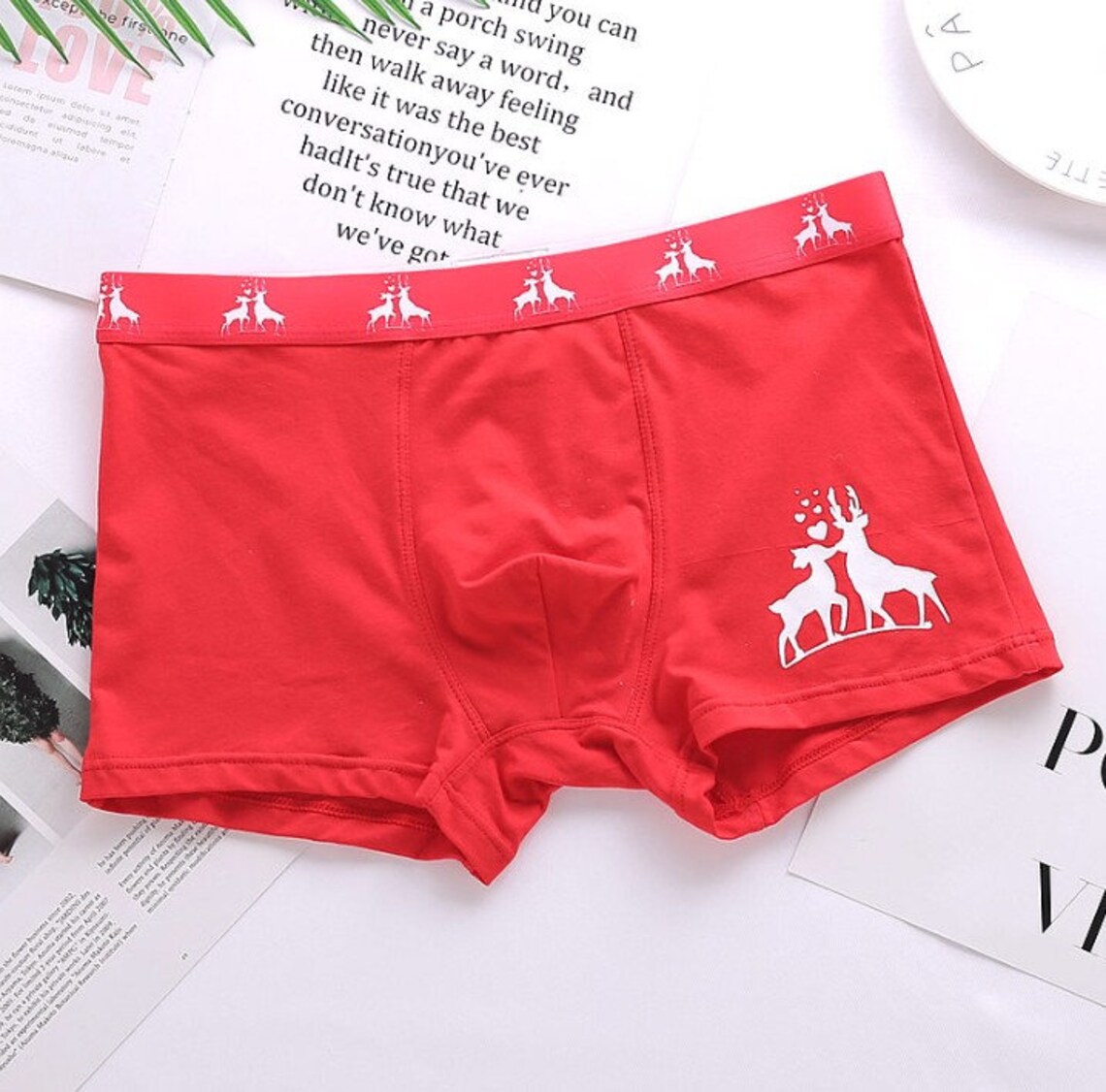 Couples Matching Underwear Christmas Matching Underwear for Etsy