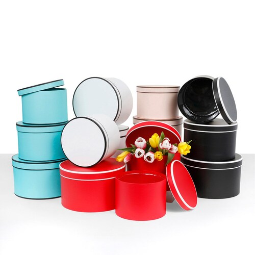 Heart Shaped Flower Box Gift Floral Box Set of 3 Various Etsy