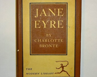 1950's JANE EYRE by Charlotte Bronte, Dust Jacket, Modern Library