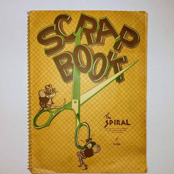 1930's - 1940's Film Industry Vintage Scrapbook ~ Sonja Heine (signed), Snow White & Seven Dwarfs, Shirley Temple, Judy Garland etc.