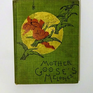 1878 MOTHER GOOSE&#39;S MELODIES or Songs for the Nursery, Illustrated, Rhymes