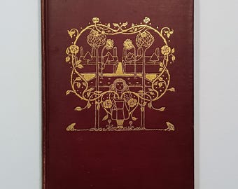 1902 A Child's Garden of Verses by Robert Louis Stevenson, Illustrated, Poetry Collection