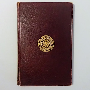 1911 Poems by Walt Whitman, LEAVES OF GRASS, Leather Binding, Frontispiece, Fine Paper Edition