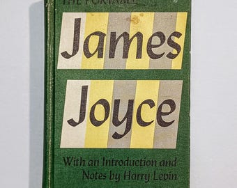 1966 The Portable JAMES JOYCE, Portrait Artist Young Man, Ulysses, Dubliners, Finnegan's Wake, Poems, Hardcover