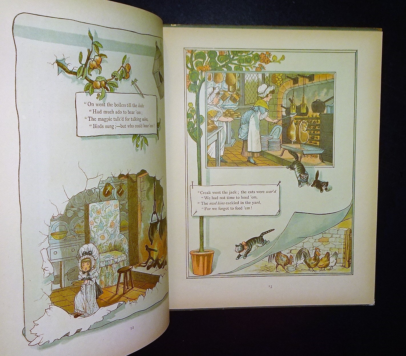 George Horkey 1882 the Horkey - A Ballad by Bloomfield, GEORGE CRUIKSHANK Color ...