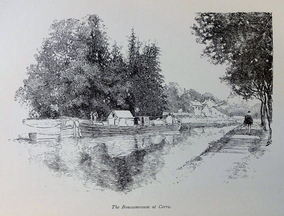 A summer voyage on the river saone