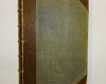 1848 Dombey and Son by CHARLES DICKENS, 1st American Edition, Illustrated, Leather