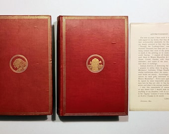 Sylvie and Bruno (1889) & Sylvie and Bruno Concluded with "Advertisement" (1893) by LEWIS CARROLL, 1st Editions, Harry Furniss Illustrations