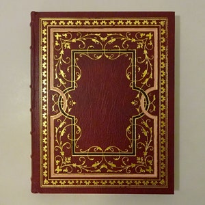 1991 THE GREAT GATSBY by F. Scott Fitzgerald, Easton Press, Fine Leather Binding, Color Illustrations