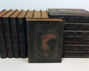 1916 LITTLE JOURNEYS to the Homes of the Great Reformers by Elbert Hubbard, Memorial Edition, Illustrated, Complete 14 Volume Set