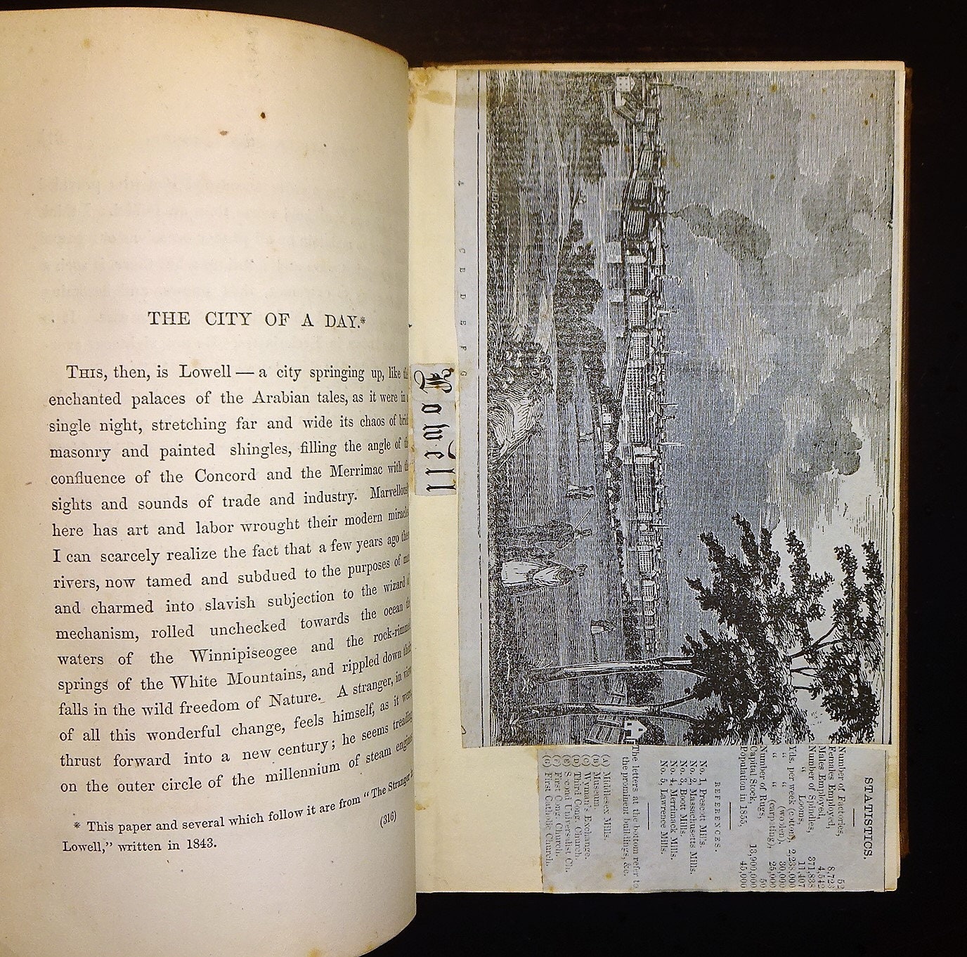 1854 Literary Recreations by John Greenleaf Whittier, UNIQUE With