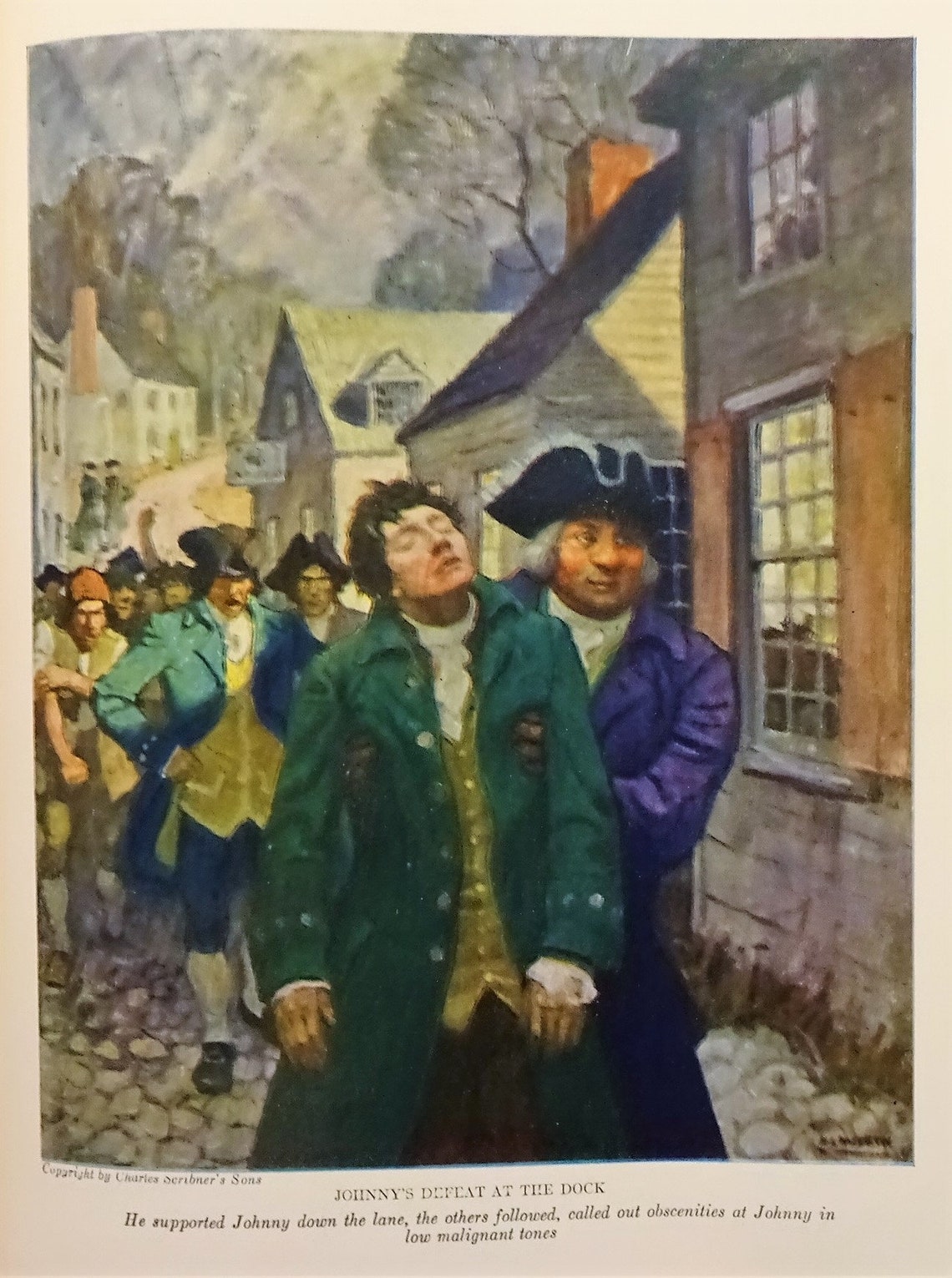 1928 Drums by James Boyd N.C. WYETH Color Illustrations Etsy