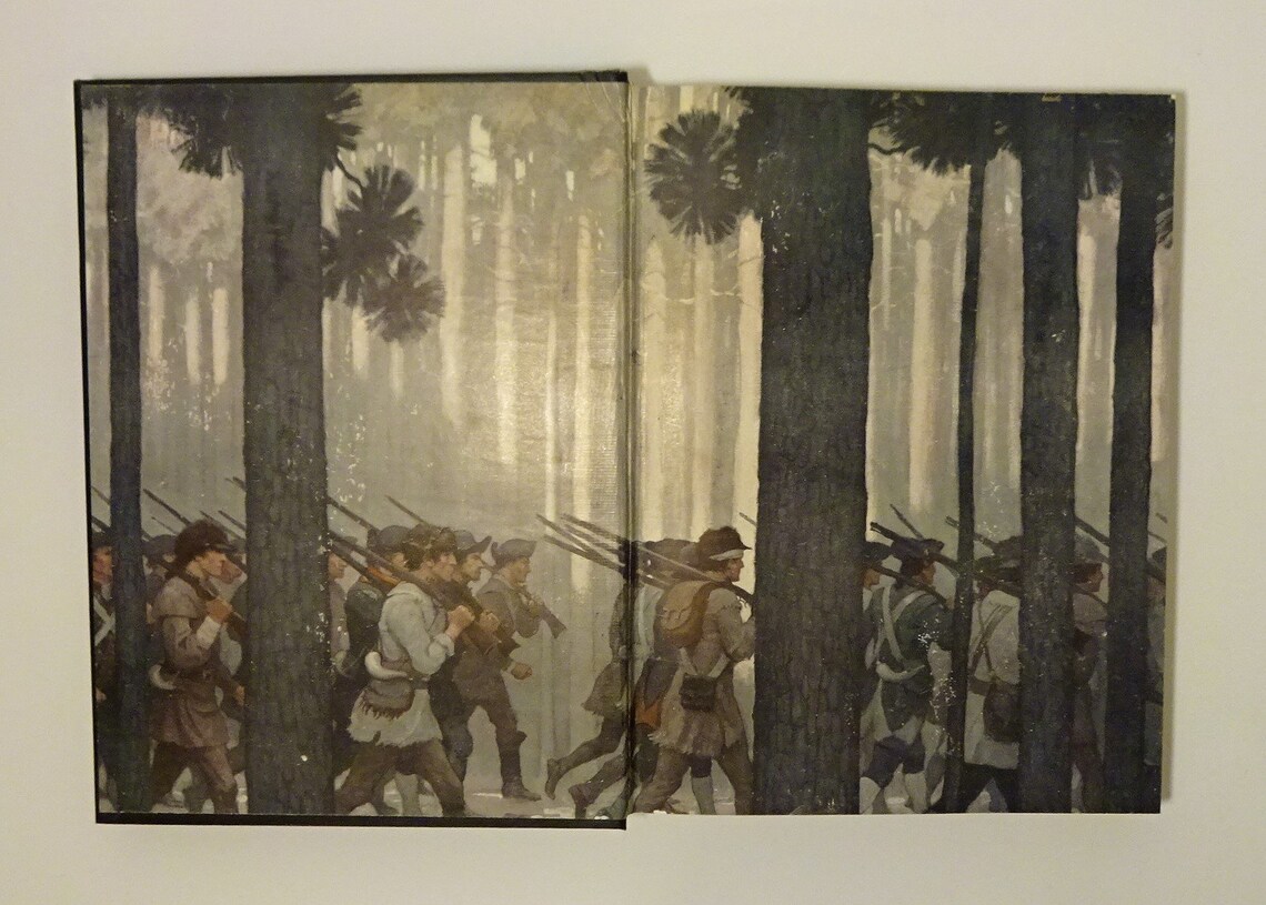 1928 Drums by James Boyd N.C. WYETH Color Illustrations Etsy