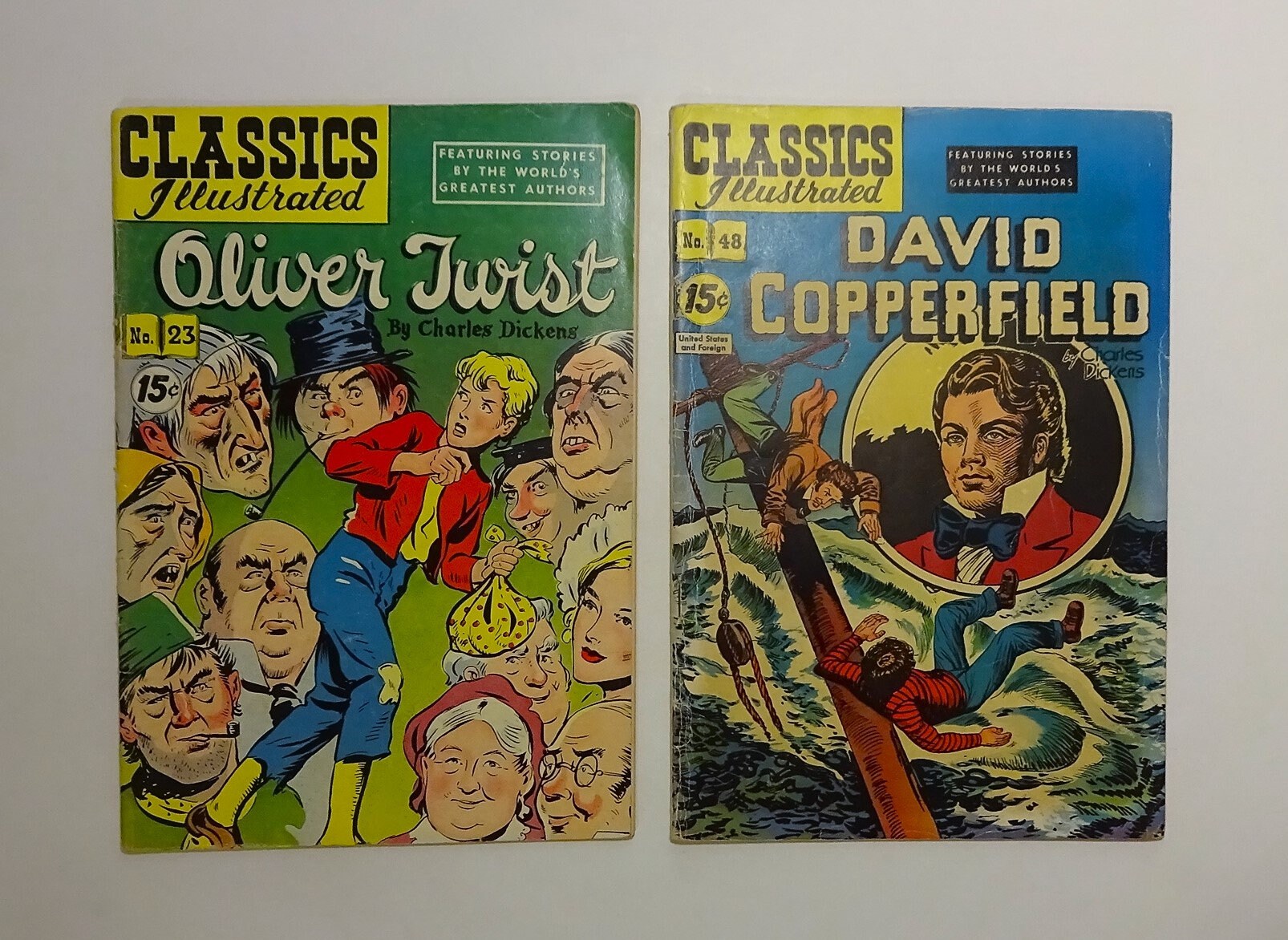 1940's CHARLES DICKENS Classics Illustrated - David Copperfield