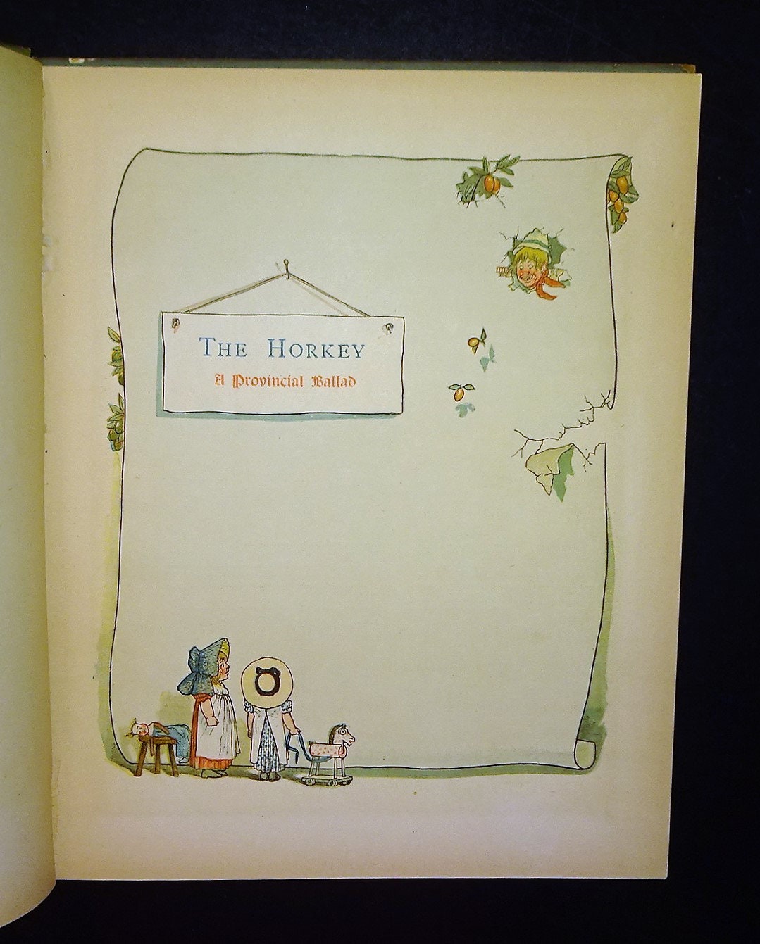 George Horkey 1882 the Horkey - A Ballad by Bloomfield, GEORGE CRUIKSHANK Color ...