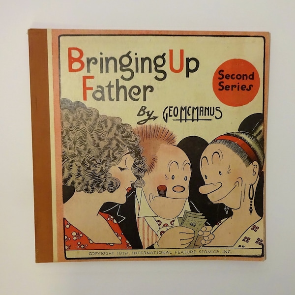 1919 BRINGING UP FATHER - Second Series by George McManus, Comic Strip, Cartoon