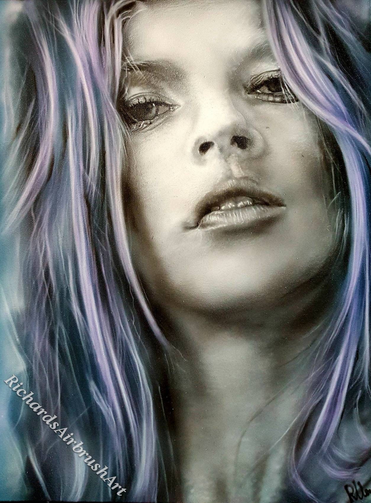 Kate Moss Print From Original Artwork. Etsy