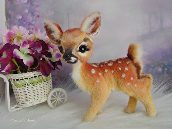 fawn plush toy