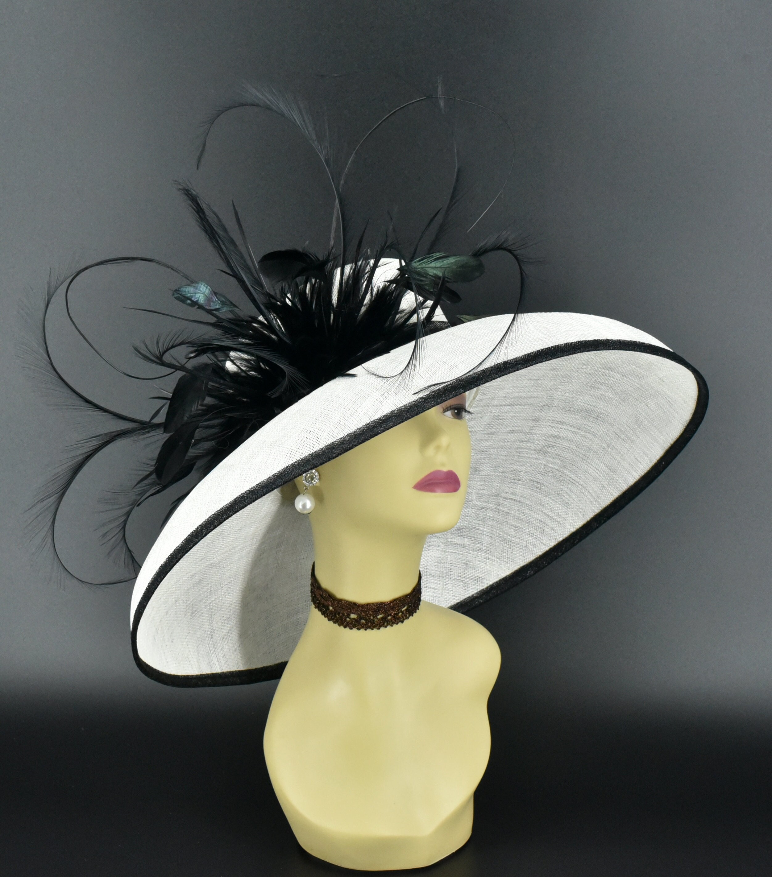 Audrey Hepburn Inspired Hat Audrey – Lilliput Hats main image 3
