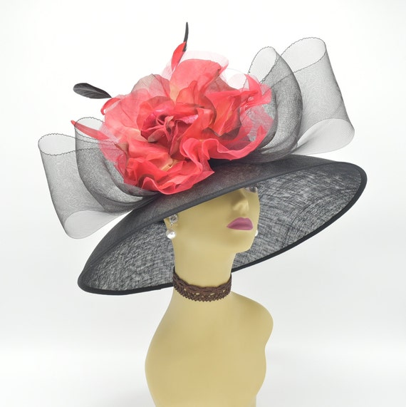 Sd09(black/red/yellow) Kentucky Derby Church Wedding Easter 