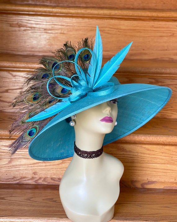 M838( Turquoise/green/teal) Vintage Kentucky Derby, Church