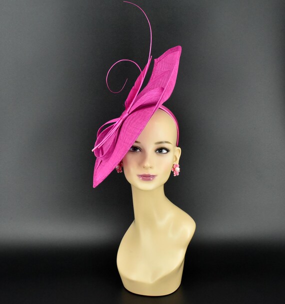 Mf173(fuchsia )jumbo Kentucky Derby Wedding Easter Tea Party  display picture 3