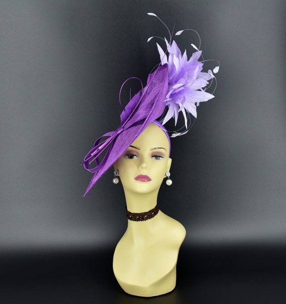 MF173-1 ( Purple/lilac )jumbo Kentucky Derby Wedding Easter  display picture 2