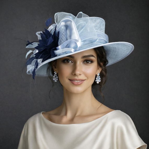 SF044( Light Blue + More Colors )kentucky Derby, Church  display picture 1