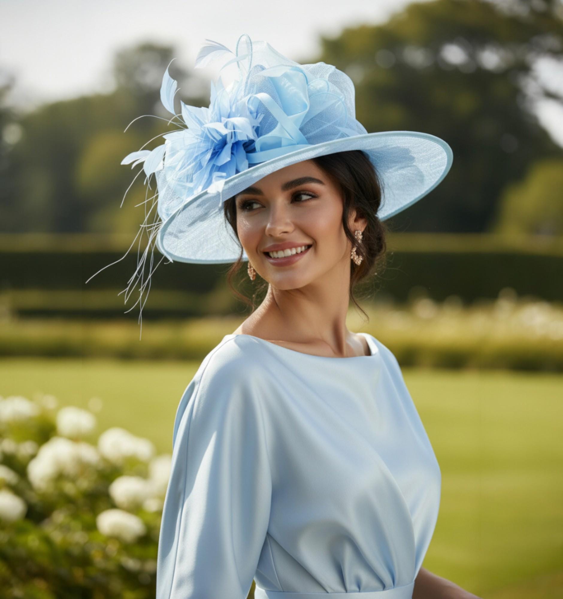 SF044( Light Blue + More Colors )kentucky Derby, Church 
