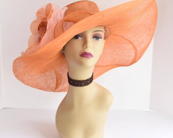 Cappello In Pizzo Da Donna Pieghevole Con Tesa Larga, Fascinator Per Derby Kentucky, Matrimoni E Feste, Regolabile