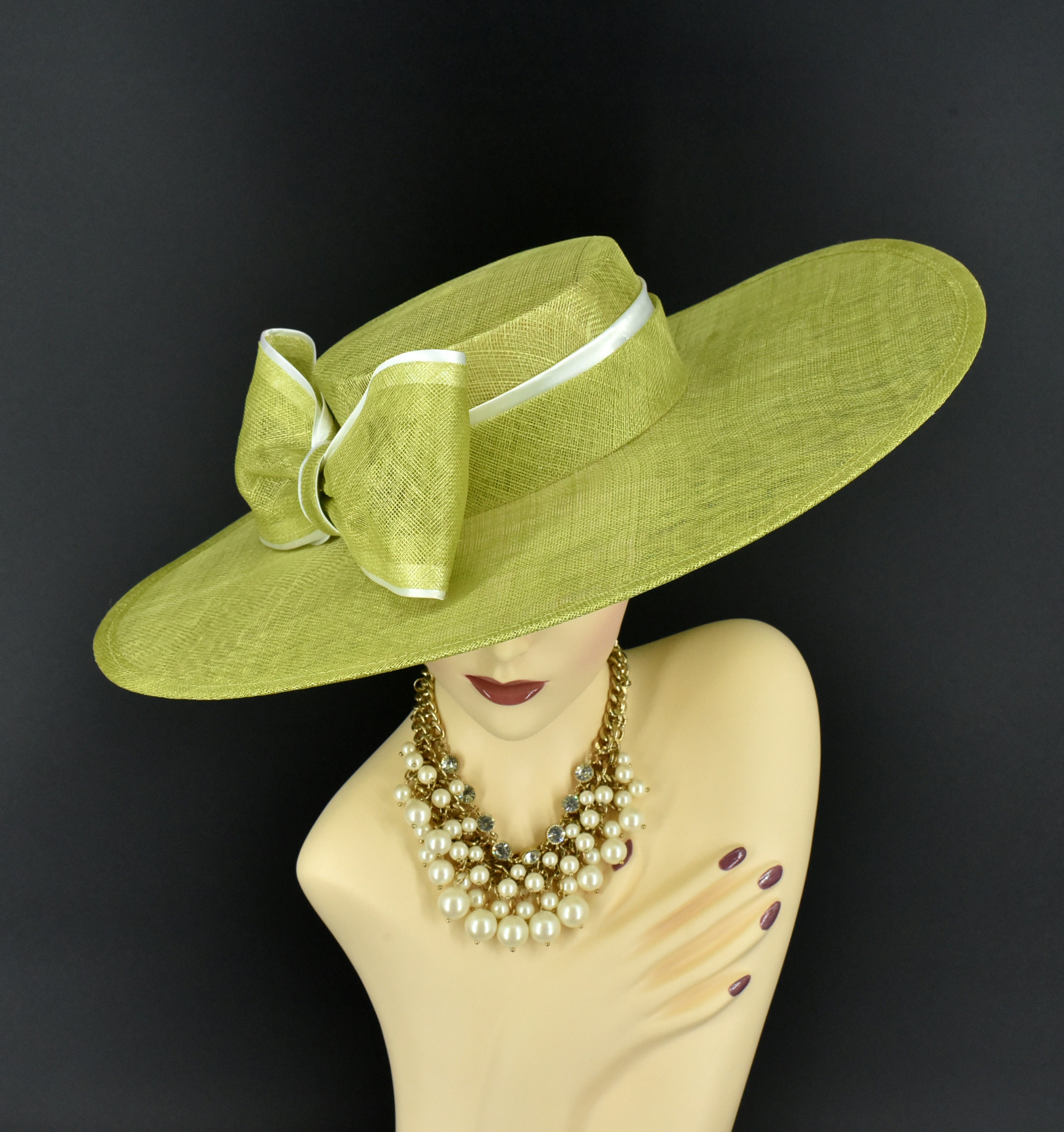 Hat Lime Green Church Dress Giovanna Church Hat H0943B-Apple Green, Appe Green Select Church Suits Hat Lime Green Church Dress Giovanna Church Hat H0943B-Apple Green, Appe Green Select Church Suits