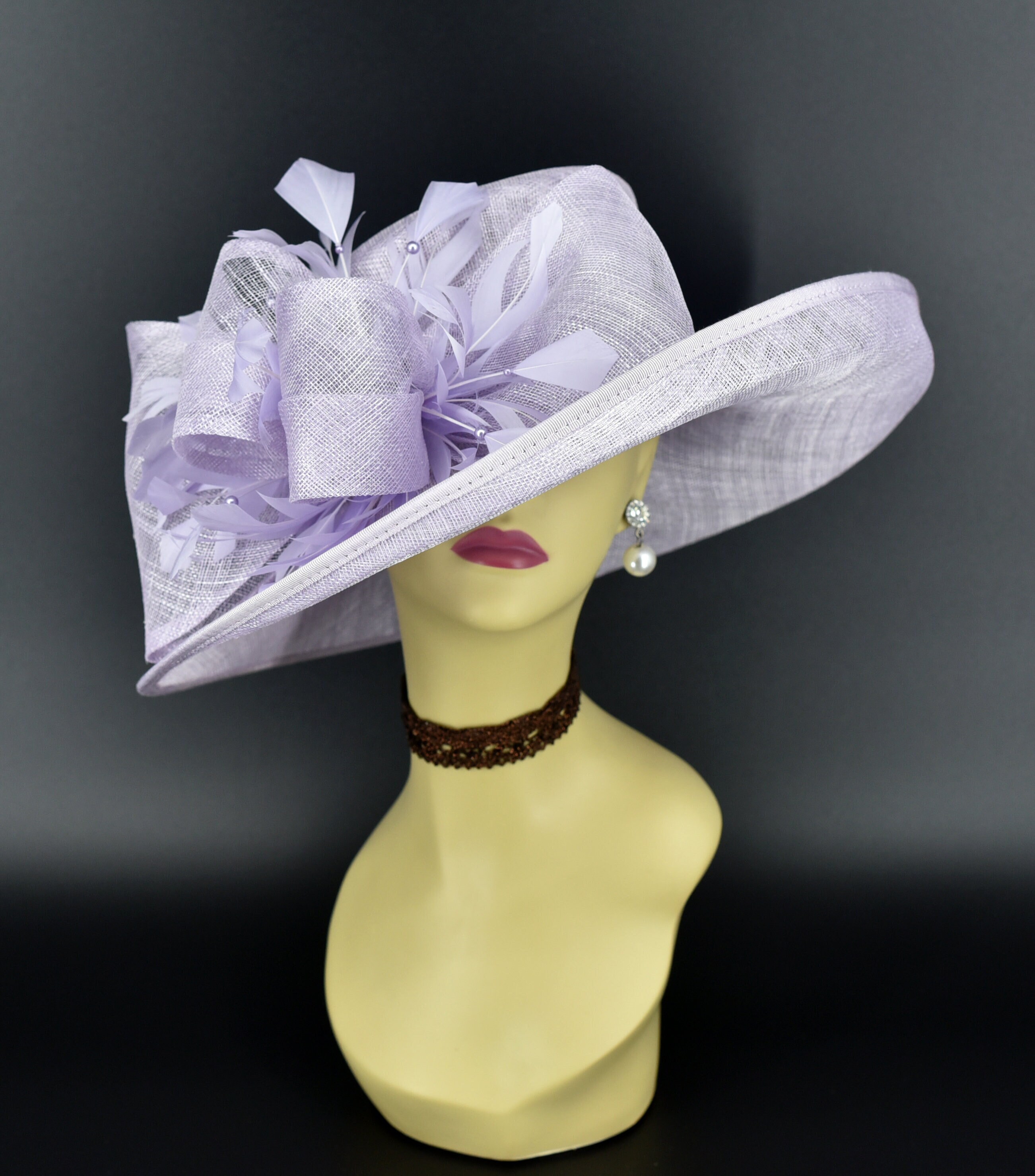 Lavender Cloche Hat - Etsy