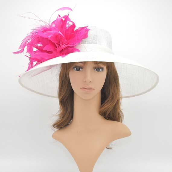 SD15( White/20 Colors ) Kentucky Derby Hat, Church Hat  display picture 1