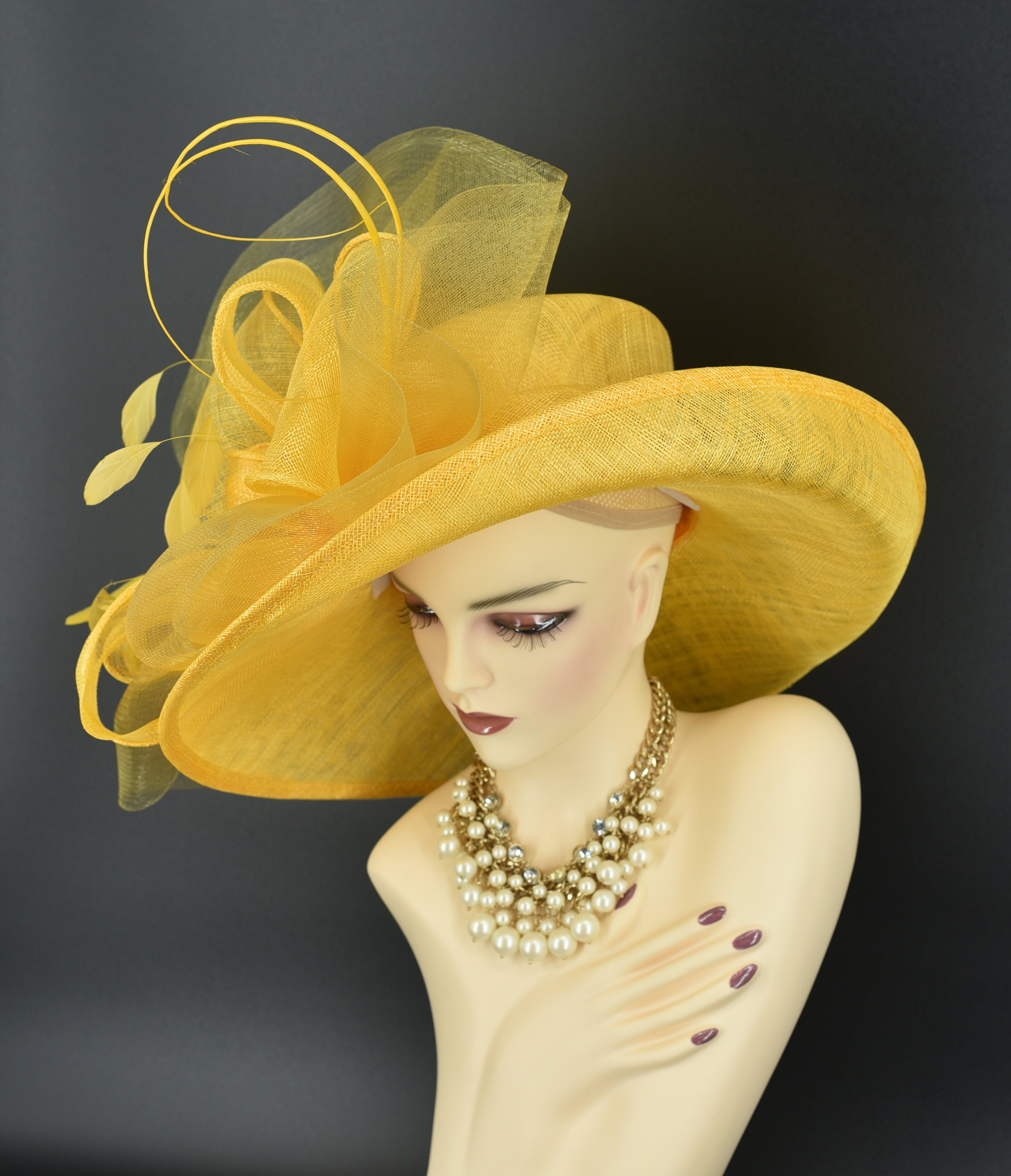 Vintage Yellow ? Hat Vintage Yellow Trucker Baseball Cap - Shop on Pinterest main image 3