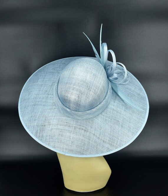M839(powder Blue Hat) Vintage Kentucky Derby, Church  display picture 3