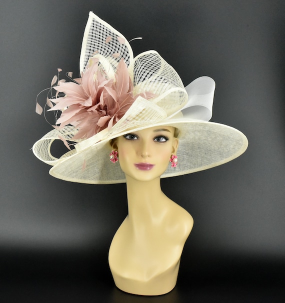 M22021( Ivory+ More Color Options of Feather Flower  display picture 3