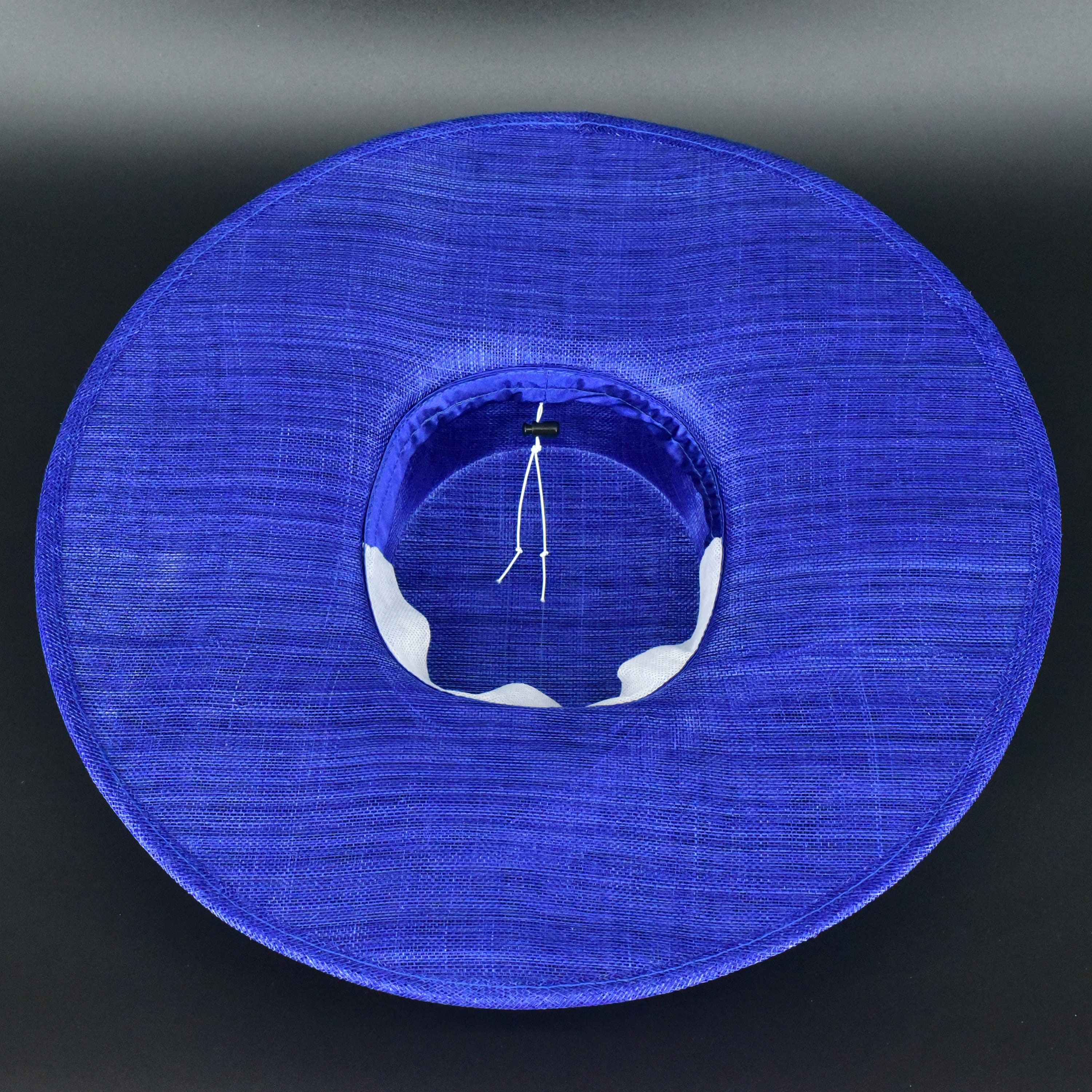 M23155 ( Lilac ) Wide Flat-brim Sinamay Fascinator Hat for