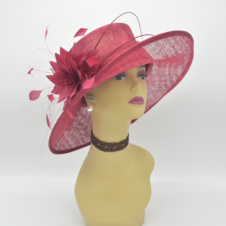 L17 Burgundy New Kentucky Derby Church Wedding Easter - Etsy