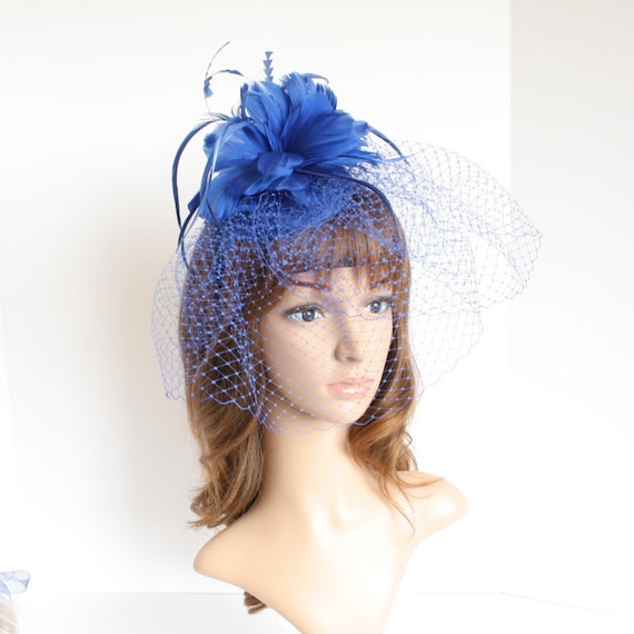 Feather Tulle Fascinator Headband for Kentucky Derby Wedding Tea Party BABEYOND Fascinator Hat Tea Party Kentucky Fascinator Derby  main image 2
