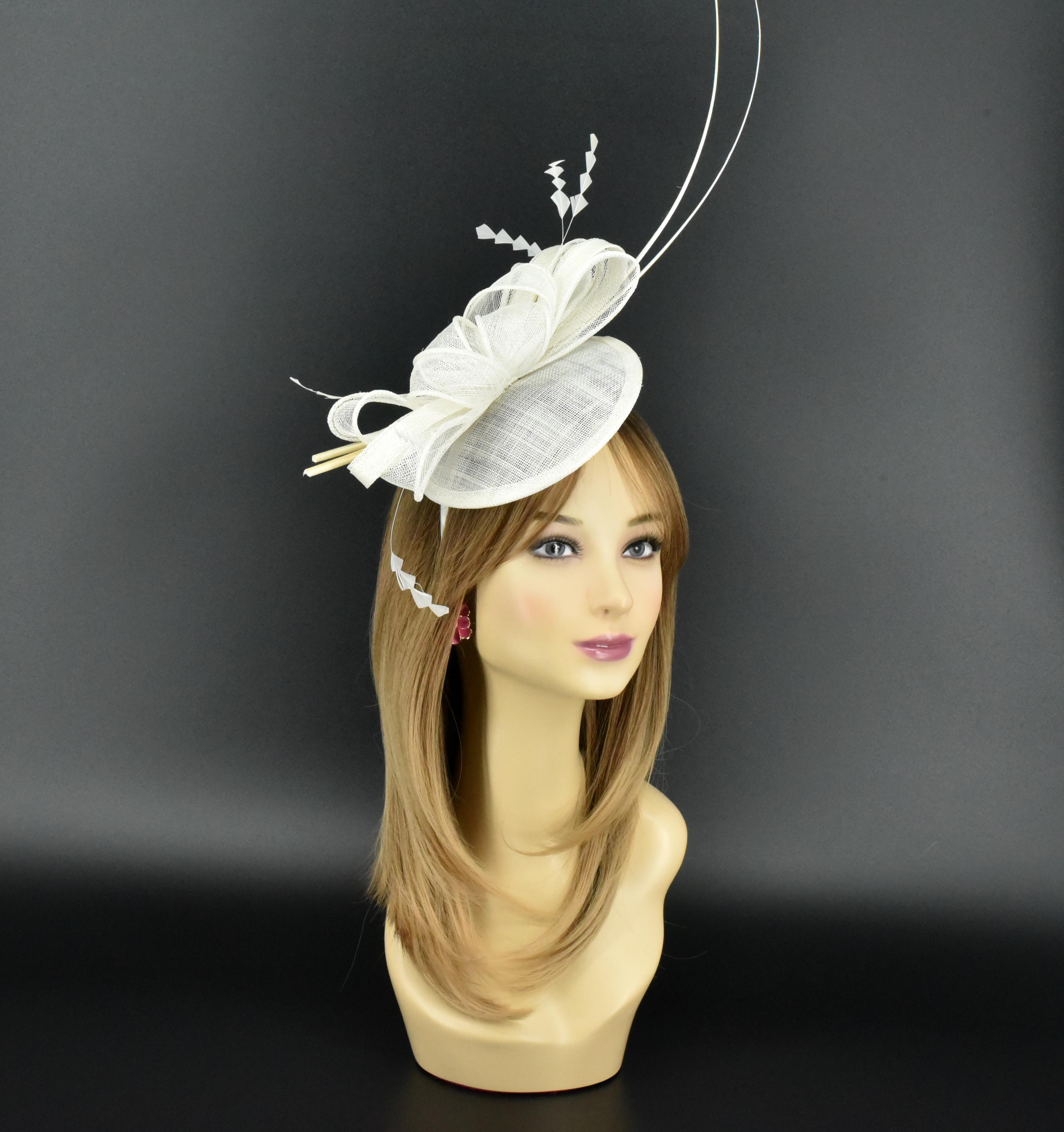 SF542 ( Off-white ) New Kentucky Derby, Church, Wedding, Tea 