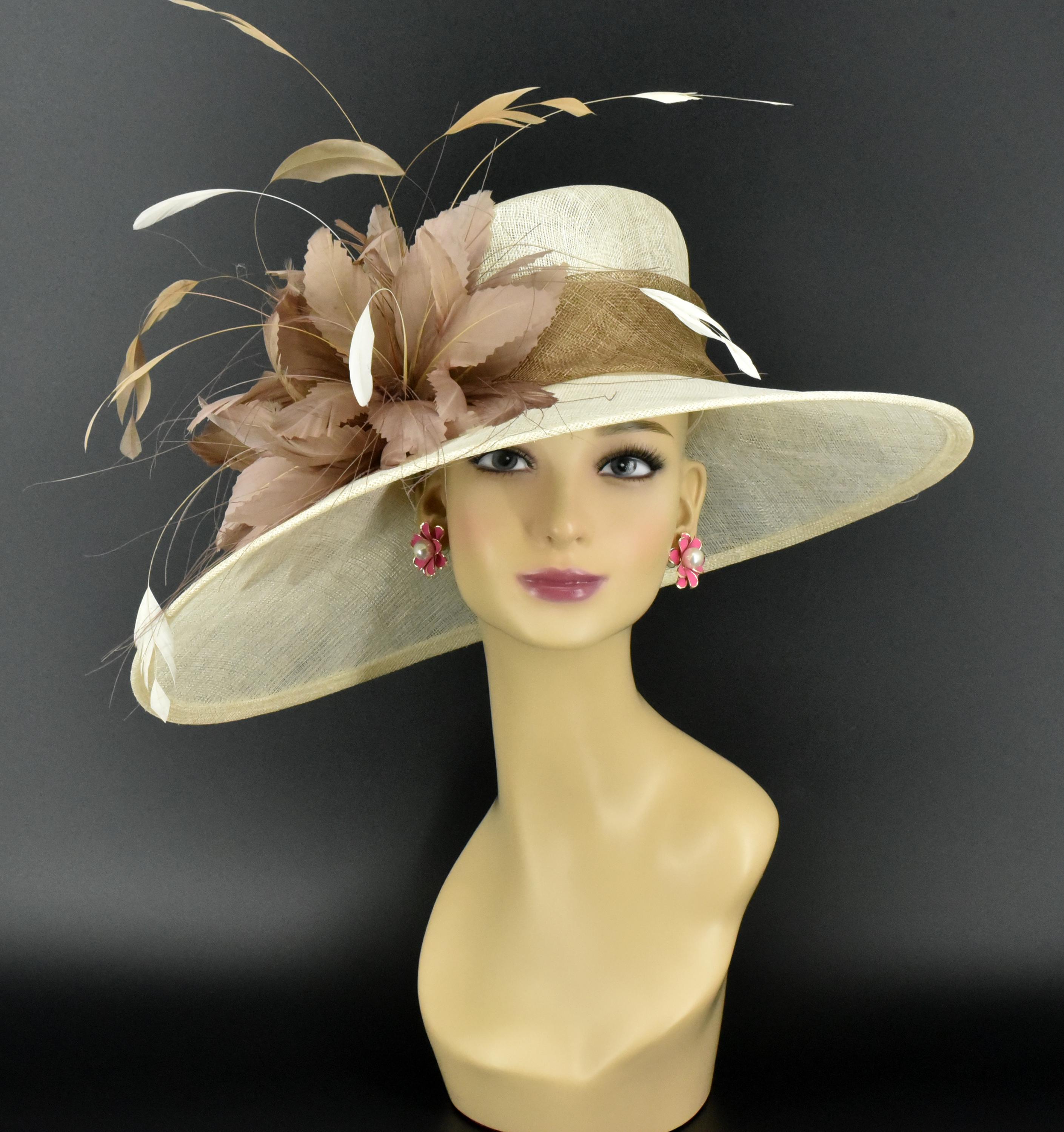 M721( Ivory Taupe )kentucky Derby Church, Wedding, Easter  display picture 1