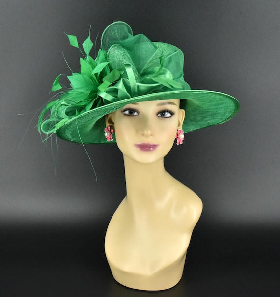 SF044( Green + More Colors )kentucky Derby, Church, Wedding  display picture 1