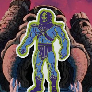 4” SKELETOR Sticker