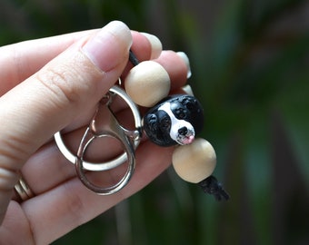 Chien Border Collie En Bonnet De Noel Pour Noël | Vecteur Premium