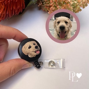 Rotolo di distintivo per infermiere veterinario per lavoro. Rotolo di distintivo retrattile personalizzato per animali domestici, regalo per amanti dei cani. Rotolo di distintivo personalizzato per cani o gatti. Rotolo di distintivo per animali domestici.