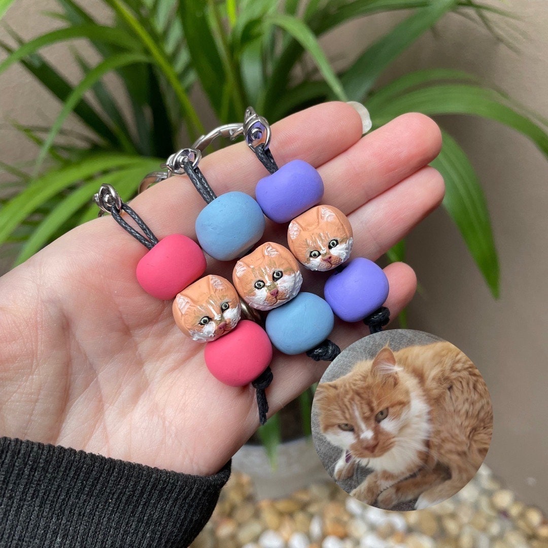Personalised Cat Keyring Perfect Gift for a Pet Lover. Etsy Australia