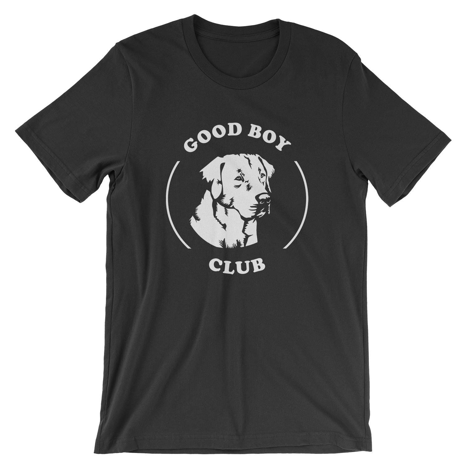 Good Boy Club TShirt Funny Cute Labrador Dog Shirt Mens Etsy