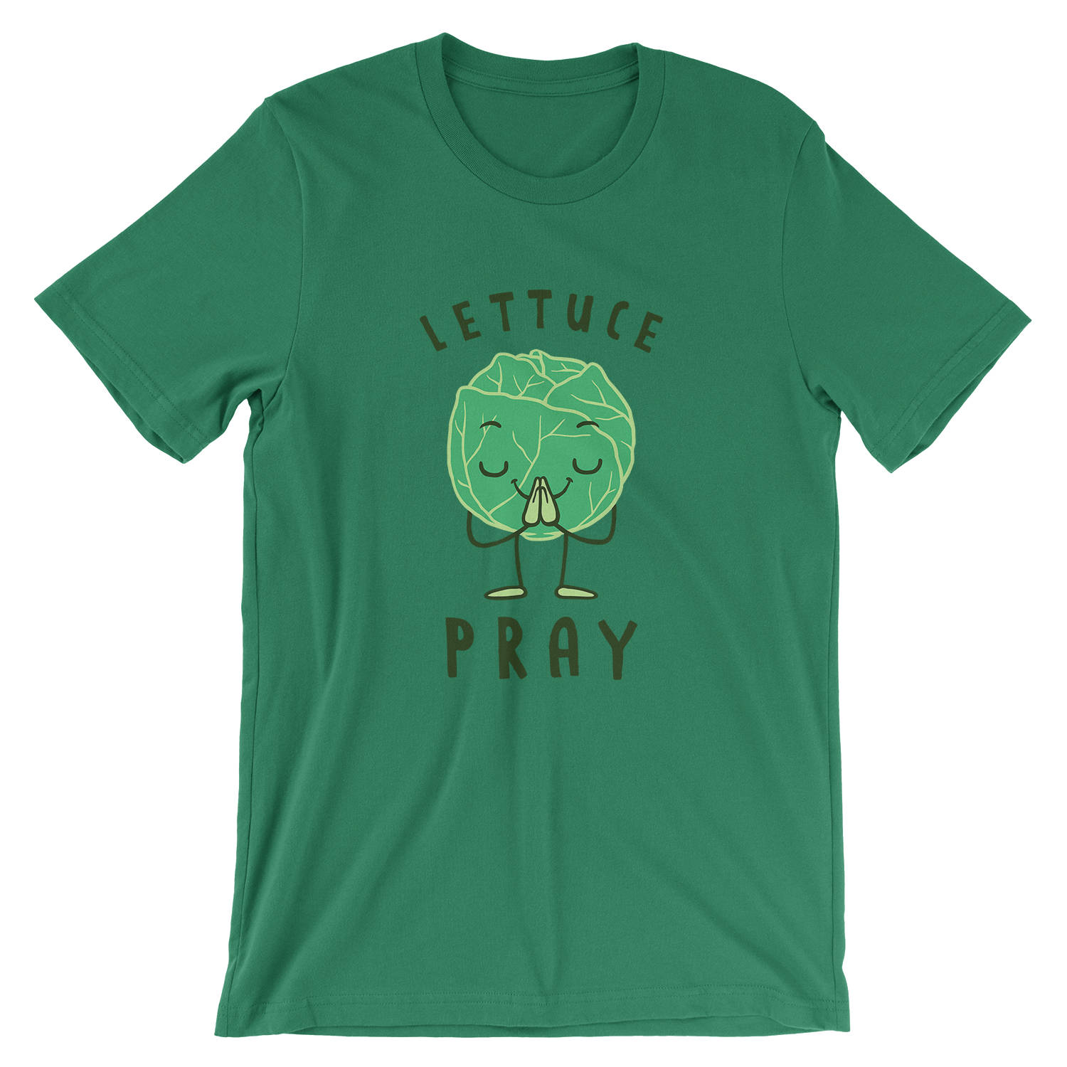 Lettuce Pray TShirt Funny Lettuce Joke Shirt Mens Womens Etsy